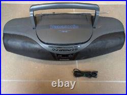 Panasonic RX-DT75 CD Radio Boombox Confirmed Cobra Top Junk For Parts