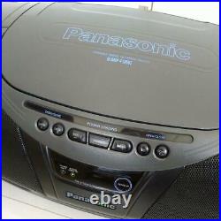 Panasonic RX-DT75 Cobra Top Boombox Portable Stereo CD Double Cassette Player