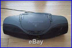 Panasonic RX-DT75 Portable BoomBox CD Tape Cassette Player Radio Ghetto Blaster