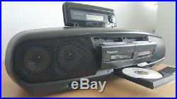 Panasonic RX-DT77 Boombox Ghettoblaster Radiorecorder. TOP ZUSTAND. WIE NEU