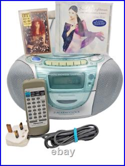 Panasonic RX-DX1 Boombox Cassette Tape CD Radio FM AM Portable Player Recorder Panasonic RX-DX1 Boombox Cassette Tape CD Radio FM AM Portable Player Recorder