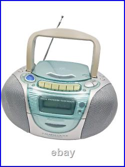 Panasonic RX-DX1 Boombox Cassette Tape CD Radio FM AM Portable Player Recorder Panasonic RX-DX1 Boombox Cassette Tape CD Radio FM AM Portable Player Recorder