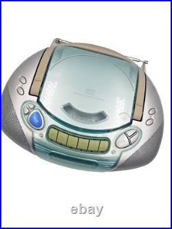 Panasonic RX-DX1 Boombox Cassette Tape CD Radio FM AM Portable Player Recorder Panasonic RX-DX1 Boombox Cassette Tape CD Radio FM AM Portable Player Recorder