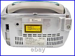 Panasonic RX-DX1 Boombox Cassette Tape CD Radio FM AM Portable Player Recorder Panasonic RX-DX1 Boombox Cassette Tape CD Radio FM AM Portable Player Recorder