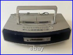 Panasonic RX-ED50 Power Blaster Portable Stereo CD, Radio, Twin Cassette BoomBox