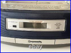 Panasonic RX-ED50 Power Blaster Portable Stereo CD, Radio, Twin Cassette BoomBox