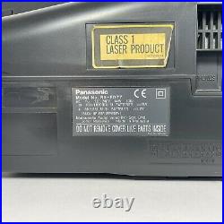 Panasonic RX-ED77 Portable Radio Cassette CD Player