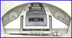 Panasonic RX-ES29 Portable Radio Cassette & Recordable CD Player Boombox Remote