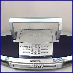 Panasonic RX-MDX7 Cobra Top Radio-cassette MD Player Stereo Personal MD system