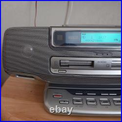 Panasonic RX-MDX81 Radio Cassette CD MD AM FM Boombox Made in 2004 Used withCable Panasonic RX-MDX81 Radio Cassette CD MD AM FM Boombox Made in 2004 Used withCable