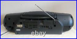 Panasonic Rx-dt75 Boombox Ghetto Blaster Portable Stereo CD Player Cobra