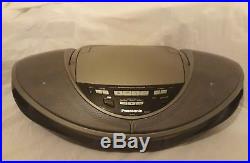 Panasonic Rx-ed707 Portable Stereo System Radio, CD And Tape Player