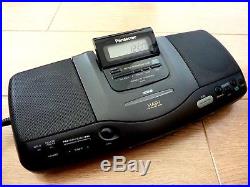 Panasonic SL-PH2 Portable CD Player AM/FM Tuner & Clock System Made in Japan
