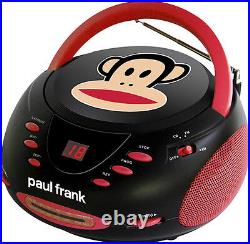 Paul Frank PF224BK Stereo CD Boombox AM/FM Radio