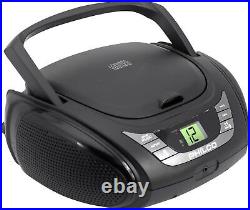 Philco Portable Bluetooth Boombox with CD Player CD Player is Compatible with