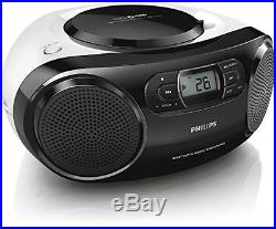 Philips AZ 330T Portable Stereo (CD Player, MP3 Playback, Bluetooth Pairing)