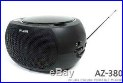 Philips AZ-380 Portable Audio CD Player USB Radio MP3 AUX FM CD-RW 220V