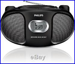 Philips AZ105B/05 Portable CD Player with FM Tuner and Audio-In for Smartphon
