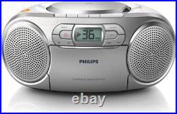 Philips AZ127/05 Portable CD Player with Radio, Soundmachine Autostop