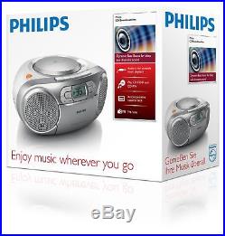 Philips AZ127/05 Silver/white Portable CD/Cassette Player