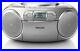 Philips AZ127/05 Silver/white Portable CD/Cassette Player with FM Radio Boxed
