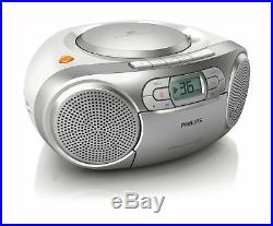 Philips AZ127 Portable CD Player with Radio, Cassette, Dynamic Bass Boost