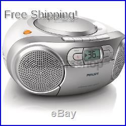 Philips AZ127 Portable CD Player with Radio, Cassette, Dynamic Bass Boost, Au