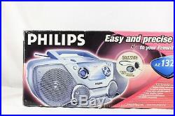 Philips AZ1325 AM/FM CD Player Boombox Portable Radio Stereo BRAND NEW