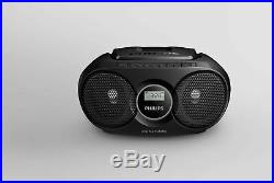 Philips AZ215B Portable CD Player with Radio, Jack (3.5 mm), Compact Black