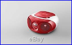 Philips AZ215R Portable CD Player with Radio, Jack 3.5 mm, Compact Red
