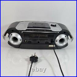 Philips CD Soundmachine AZ2555 Portable Boombox With USB PC Link and game port