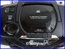 Philips Portable BOOMBOX DIGITAL DBB CD TAPE CASSETTE PLAYER RADIO ghettoblaster
