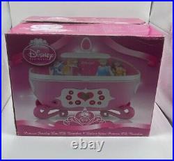 Pink Disney Princess CD Player Boombox with Jewelry Box & Mirror Vintage NEW