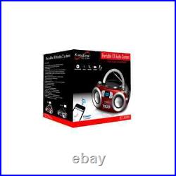 Portable Bluetooth Audio System CD Player, FM Radio & MP3 Player (SC-509BT)