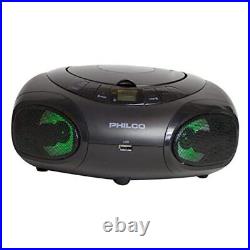 Portable Bluetooth Boombox CD Player with AM FM Radio and USB Playback Fun