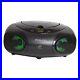 Portable Bluetooth Boombox CD Player with AM FM Radio and USB Playback Fun