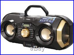 Portable Bluetooth Boombox Speaker, Wireless Radio For Playing Music, CD Player