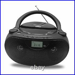 Portable Bluetooth CD Player Boombox with AM/FM Radio Stereo Sound System