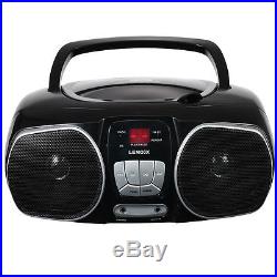 Portable Boombox CD CD-R Player/FM Radio withBluetooth Speaker for iPhone 4S 5S 6