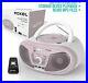 Portable-Boombox-CD-Player-with-Bluetooth-Remote-FM-Radio-Pink-Ladies-LED-01-at