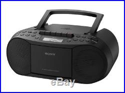 Portable CD Cassette Player Boombox Stereo Digital Tuning AM FM Home Audio Radio
