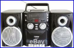 Portable CD Player AM FM Stereo Boombox Radio Cassette Tape Recorder Speaker NEW