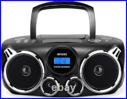Portable CD Player Bluetooth Stereo Sound, Digital AM FM Radio, MP3 CD Portable CD Player Bluetooth Stereo Sound, Digital AM FM Radio, MP3 CD