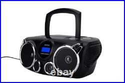 Portable CD Player Bluetooth Stereo Sound, Digital AM FM Radio, MP3 CD Portable CD Player Bluetooth Stereo Sound, Digital AM FM Radio, MP3 CD