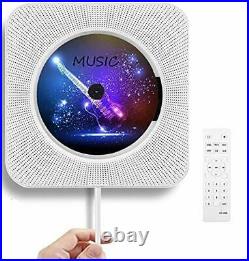 Portable CD Player, Bluetooth Wall Mountable CD Music Player Home Audio Boombox