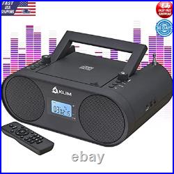 Portable CD Player Boombox Bluetooth Audio System AM FM Radio USB Rechargeable