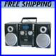 Portable-CD-Player-Boombox-with-AM-FM-Radio-Detachable-Speakers-Black-Silver-01-kuby