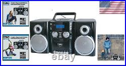 Portable CD Player Boombox with Cassette & Detachable Speakers Ultimate Mus