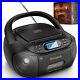 Portable CD Player with Bluetooth, Rechargeable Boombox CD Cassette Player