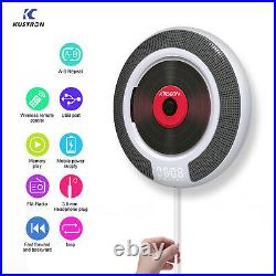 Portable CD Player withBluetooth Audio Boombox Remote Control Home Decor